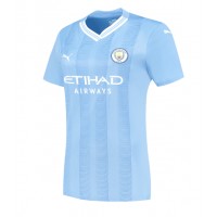 Koszulka piłkarska Manchester City Bernardo Silva #20 Strój Domowy dla kobiety 2023-24 tanio Krótki Rękaw